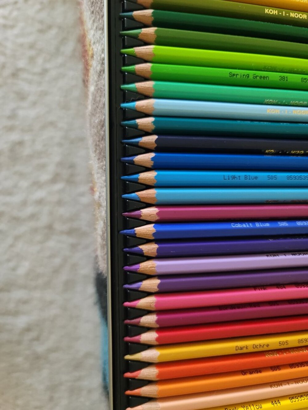 Koh I Noor Polycolor Colored Pencils 36 count lightly used - Picture 2 of 5
